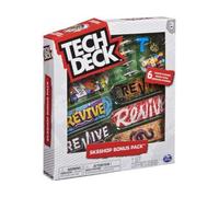 Coffret Tech Deck Revive : 6 Mini Skates + Accessoires - Mini Skate A Doigt 96 Mm - Bonus Pack Skateshop Finger + 1 Carte