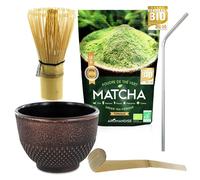 Coffret thé Matcha avec tasse en fonte violette Youdoit