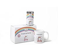 Coffret Thé Noir “Je Suis Une Licorne” avec 1 Mug