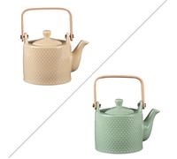 Coffret Théière Sunrise 0,8 L (1 modèle aléatoire) - Table Passion - Multicolore - Porcelaine Multicolore G
