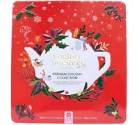 Coffret thés et infusions bio English Tea Shop - Collection Holiday Rouge 72 sachets - Idée cadeau