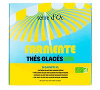Coffret thés glacés bio Farniente 28 sachets XL terre d'Oc