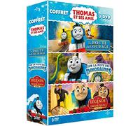Coffret Thomas et ses amis 3 DVD : La route du courage + Sur la piste des dinosaures + La légende du trésor perdu [Pack]