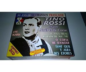 coffret Tino Rossi chante Noël et la corse - 50 ans de la chanson française