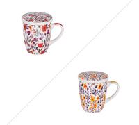 Coffret tisanière avec filtre Blossia 36 cl (lot de 2) Trend'up