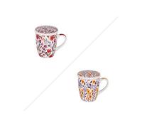Coffret tisanière avec filtre Blossia 36 cl (lot de 2) Trend'up