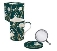 Coffret Tisanière avec Filtre Inox Royal Pivoine - EASYLIFE