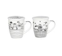 Coffret Tisanière avec filtre Pacha 36 cl (1 modèle aléatoire) - Trend'up