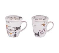 Trend'up - Coffret tisanière et filtre à thé 35 cl