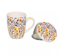 Coffret tisanière porcelaine avec filtre Blossia n°2 36cl