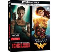 Coffret Tomb Raider (2018) + Wonder Woman - Collection de 2 films - Coffret Blu-Ray 4K [4K Ultra-HD + Blu-ray]