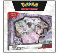 Pokémon Coffret Tombero-Ex 4 boosters, 2 cartes brillantes, 1 carte grand format brillante (Asmodée)
