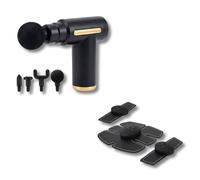 Coffret Tonification & Récupération Musculaire - EMS & Massage, Électrostimulateur Musculaire + Pistolet de Massage