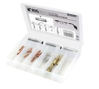 GYS Coffret consommables torche MIG 150 A (MB15) 041226 – 26 pièces Blanc
