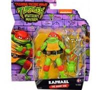 Coffret tortues ninja : raphael + accessoires - figurine 12 cm - turtle - set personnage tmnt + 1 carte tigre - nouveauté