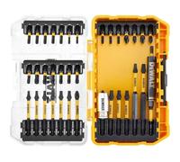 Coffret TOUGHCASE 37pcs embouts de vissage FLEXTORQ pour perceuse-visseuse retrait embout facile DT70732T-QZ