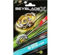 Coffret toupie - beyblade arrow wizard 4-80b - set toupie + lanceur - type endurance + 1 carte