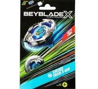 Coffret toupie - beyblade sword dran 3-60f - set toupie + lanceur - type attaque + 1 carte