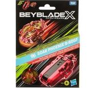 cavernedesjouets Coffret toupie - pour Beyblade x Pack Soar Phoenix 9-60gf - Set toupie + Lanceur Deluxe - Type Attaque + 1 Carte
