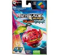 Coffret toupie pour beyblade burst strike : stellar hyperion h8 type attaque + 1 carte tigre