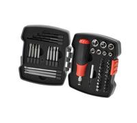 BLACK+DECKER A7175 Kit cliquet manuel avec embouts 43 pièces Orange