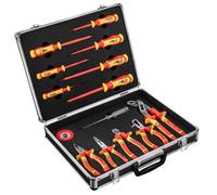Coffret tournevis et pinces - NEO TOOLS - 01-234 1000V - 13 pièces - Isolation 1000V - Tiges Cr-Mo & mâchoires Cr-V