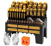 Coffret Tournevis Magnétiques 131 Pièces En Acier Chrome-Vanadium, Avec Embouts De Précision, Cliquet, Crochets Et Clés Allen