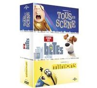 Coffret Tous en scène Comme des bêtes Les Minions DVD E