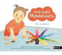Delphine Roubieu – Coffret Tout-petit Montessori : Les Couleurs – Dès 15 mois – 63 cartes