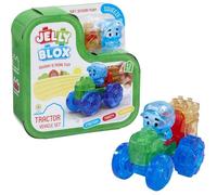 Coffret tracteur - Jeu de construction - JELLY BLOX - GOLIATH - Briques souples et flexibles - Dès 2 ans
