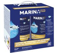 Coffret traitement eau chaude spa brome oxygène actif 2.2kg MARINA