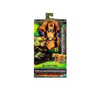 Coffret Transformers Rise Of Beasts : Cheetor 28 cm - 2 En 1 - Robot Transformable en Guepard en 7 etapes + 1 Carte Animal