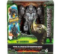 Coffret Transformers Rise Of Beasts : Rhinox 22.5 cm - Set Robot Transformable en Rhinoceros et 1 Carte offerte - Nouveaute