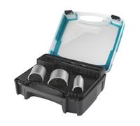 Wolfcraft Coffret trépans maçonnerie 1003000 5 pièces ø33/53/68 mm, forets 140/220 mm, prof. 55 mm