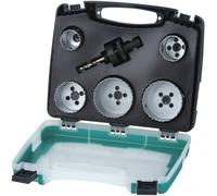 Coffret de 6 scies cloches BIM "Plomberie" multi-matériaux Wolfcraft