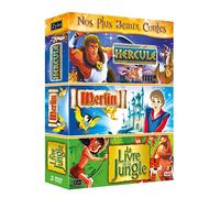 Coffret Tri Pack Vol. 4 : Hercule / Le Livre de la Jungle / Merlin – DVD – Coffret 3 films