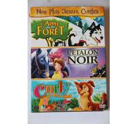 Nos Plus Beaux Contes – L'appel de la forêt/L'étalon noir/Curly le petit chien – Coffret 3 films DVD