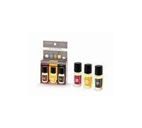 Coffret trio concentrés teck & tonka, Ambre, Néroli (1 modèle aléatoire) - Esteban - -