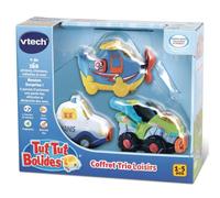 VTech TUT TUT BOLIDES - COFFRET TRIO LOISIRS (AVION + FORMULE 1 + BUS)