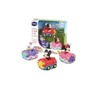 VTECH - Tut Tut Bolides - Coffret Trio Minnie/Mickey (Cabrio Minnie + Daisy + Mickey)