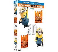 Coffret trop moche et méchant : Moi, moche et méchant 1 et 2 [Blu-ray 3D]