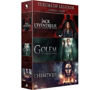 Coffret Tueurs de légende - 3 films : Jack l'Éventreur - Sur les traces du tueur + Golem, le tueur de Londres + L'Hérétique