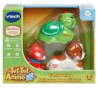 Coffret Trio Tut Tut Animo VTECH - Animaux Domestiques - 3 animaux parlants et roulants - Mixte - De 1 à 5 ans
