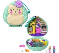 Coffret Univers Café Du Hérisson, Mini-Figurines Polly, Une Amie, Chat Et Lapin, Surpr S Incluses, Jouet Pour Enfant, Gtn15