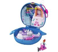 Coffret Univers Le Voyage en Arctique - POLLY POCKET - 5 surprises, 2 micro-figurines et autocollants