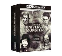 Coffret Universal Monsters : La Momie + La Fiancée De Frankenstein + Le Fantôme De L'opéra + L'étrange Créature Du Lac Noir - 4k Ultra Hd