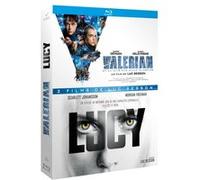 Coffret Valérian et la Cité des Mille Planètes et Lucy Blu-ray E