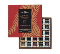 Coffret VALRHONA Les intenses 50 carrés chocolat noir