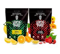 Coffret Verde Mate Green Énergie - Citron vert et Guarán | 2 x 500 g de maté du Brésil