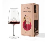 Coffret verre à vin topographic tofane